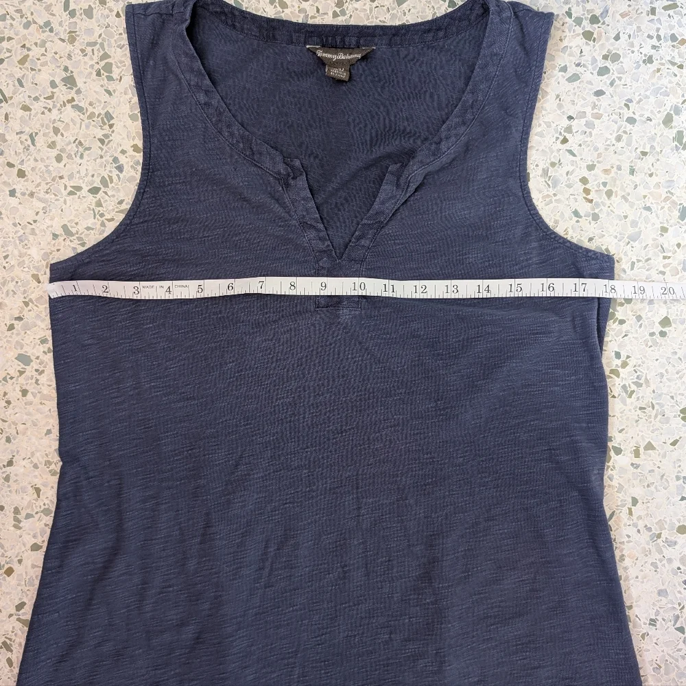 Tommy Bahama Navy Cotton Dress - Picture 6 of 7